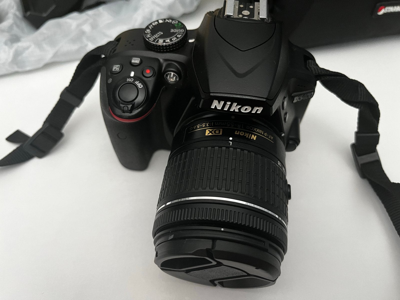 Nikon D3400 Spiegelreflexcamera - Zo goed als nieuw, Ophalen, Spiegelreflex, Zo goed als nieuw, Nikon