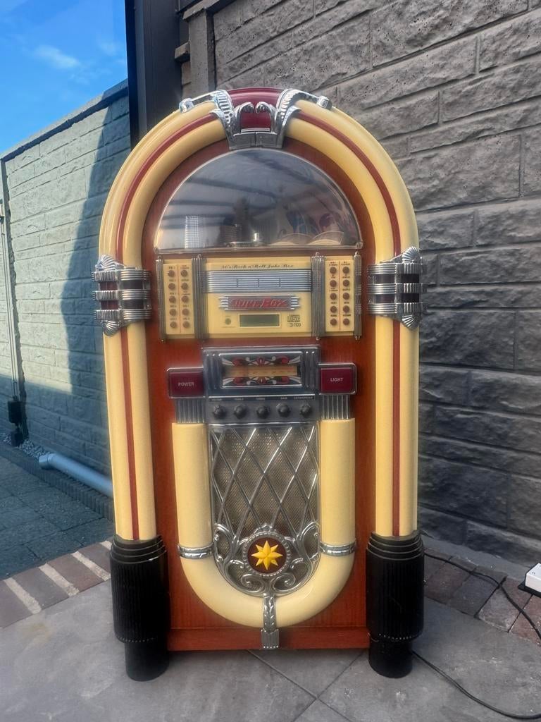 Jukebox radio-cd-cassette, Ophalen, Gebruikt, 1970 tot heden, Overige merken