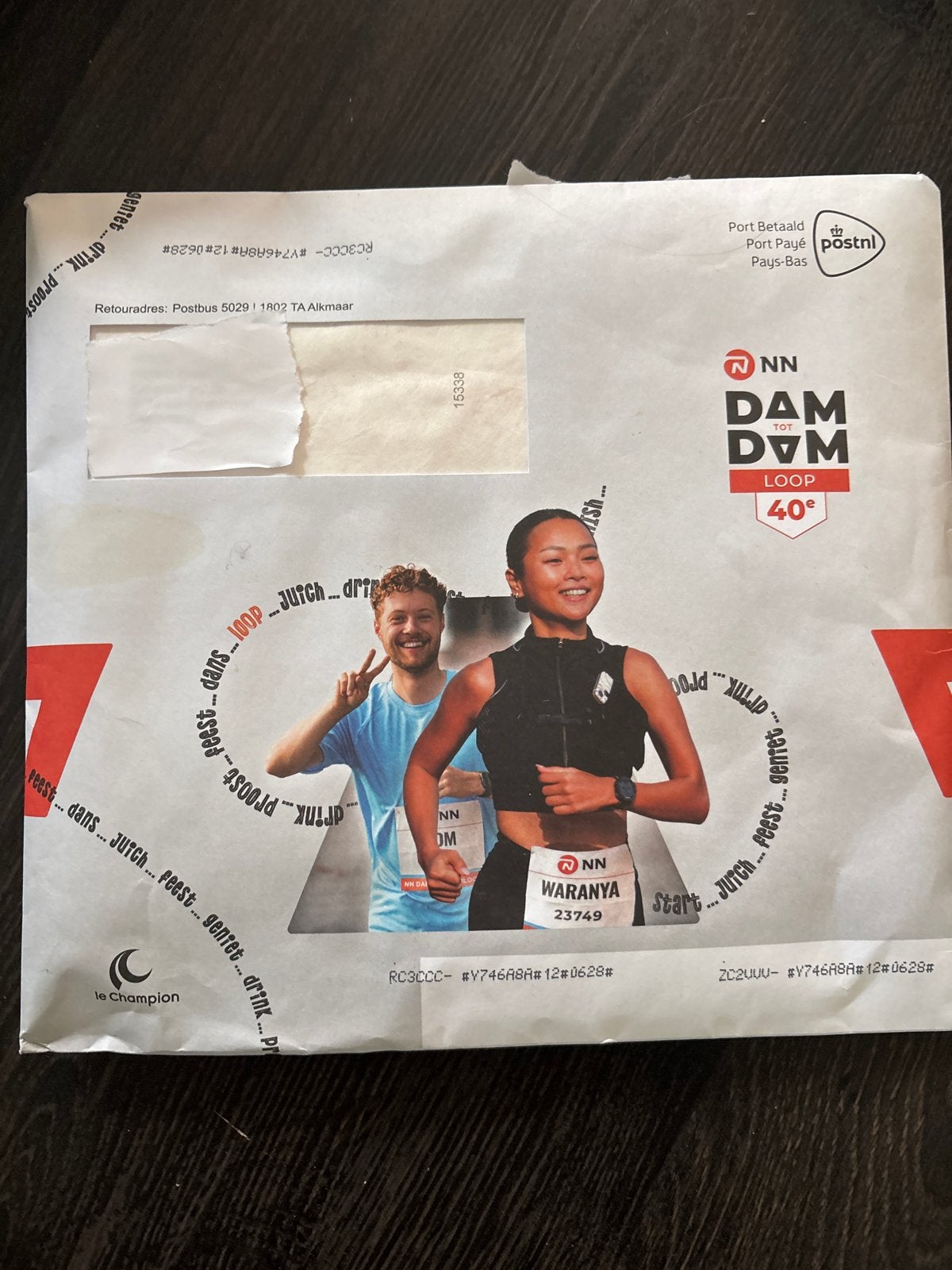 NN Dam tot Damloop 40e editie (2 startbewijzen), Tickets en Kaartjes, Sport | Overige