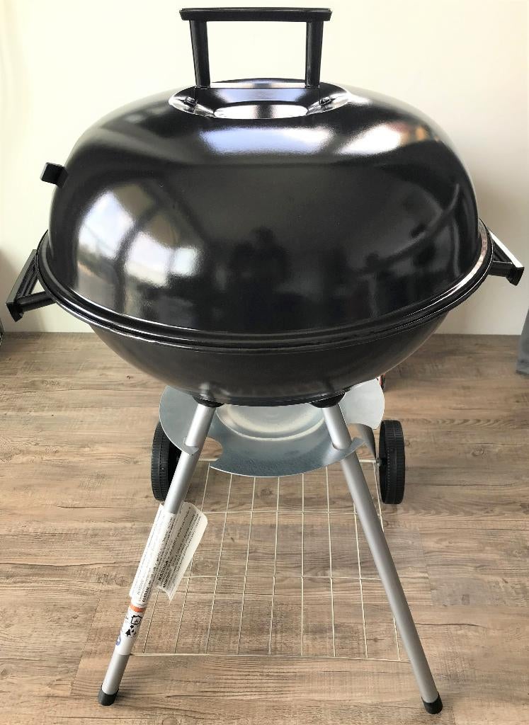NIEUW Houtskool barbecue met deksel wielen grill rond, Tuin en Terras, Ophalen of Verzenden, Nieuw
