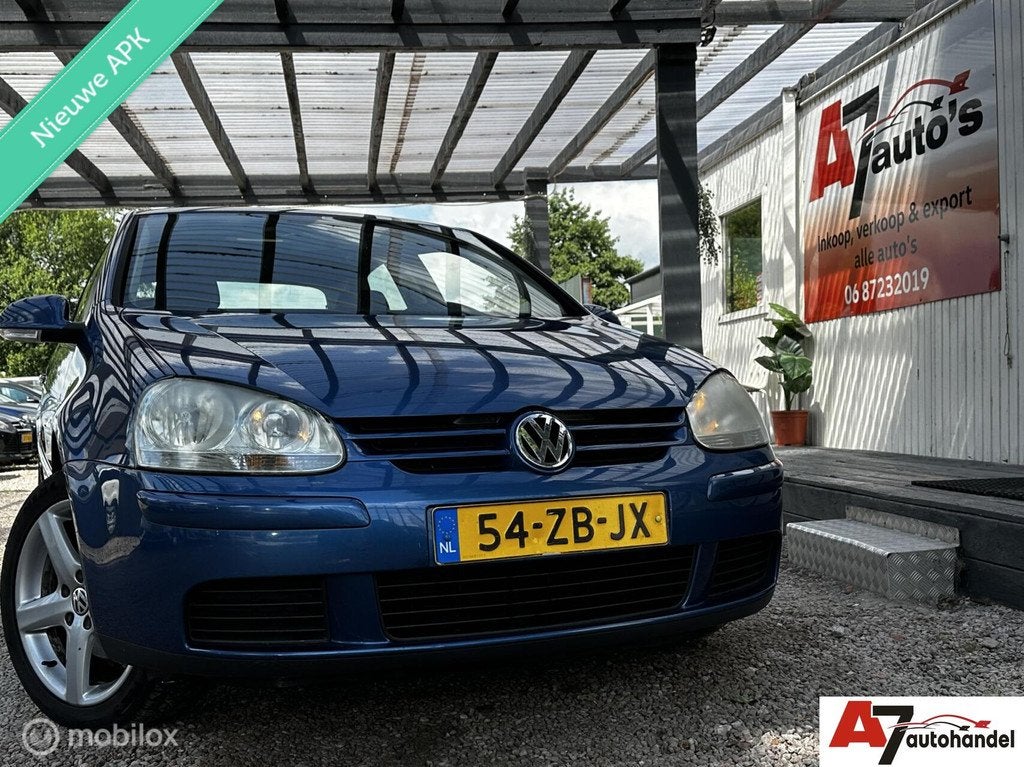 Volkswagen Golf 1.4 TSI Trendline Nieuwe APK, Auto's, Volkswagen, Voorwielaandrijving, Gebruikt, 4 cilinders, Blauw