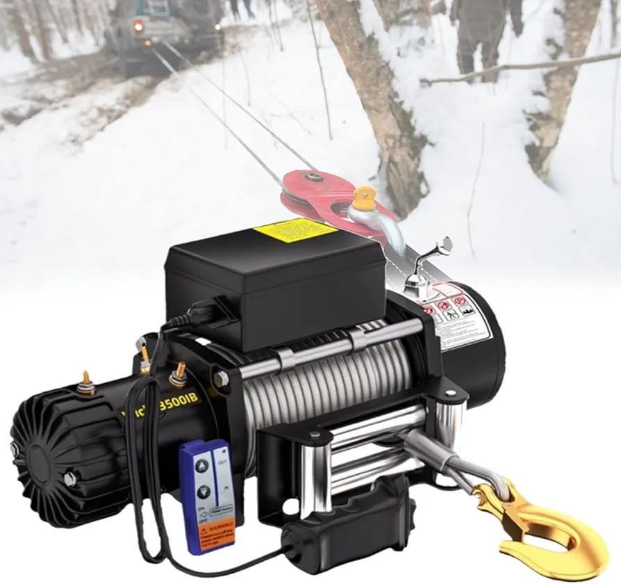 3150 KG Autolier met Staalkabel voor Autotrailers, Ophalen of Verzenden, Nieuw, Elektrisch