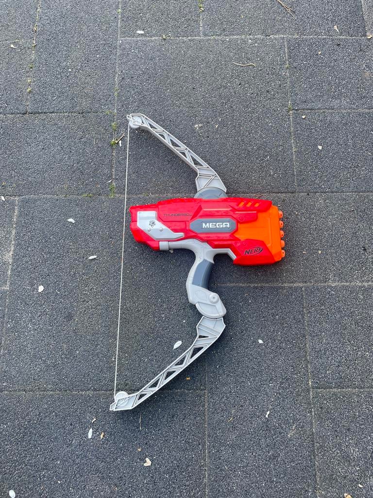 Nerf Mega Thunderbow - Zo goed als nieuw, Ophalen of Verzenden, Zo goed als nieuw, Jongen of Meisje