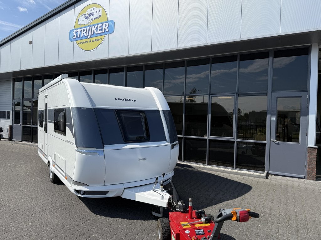 Hobby Excellent Edition 460 UFE Fransbed XXL Koeler BJ 2023, Caravans en Kamperen, Standaardzit, Hobby, Bedrijf, 4 tot 5 meter