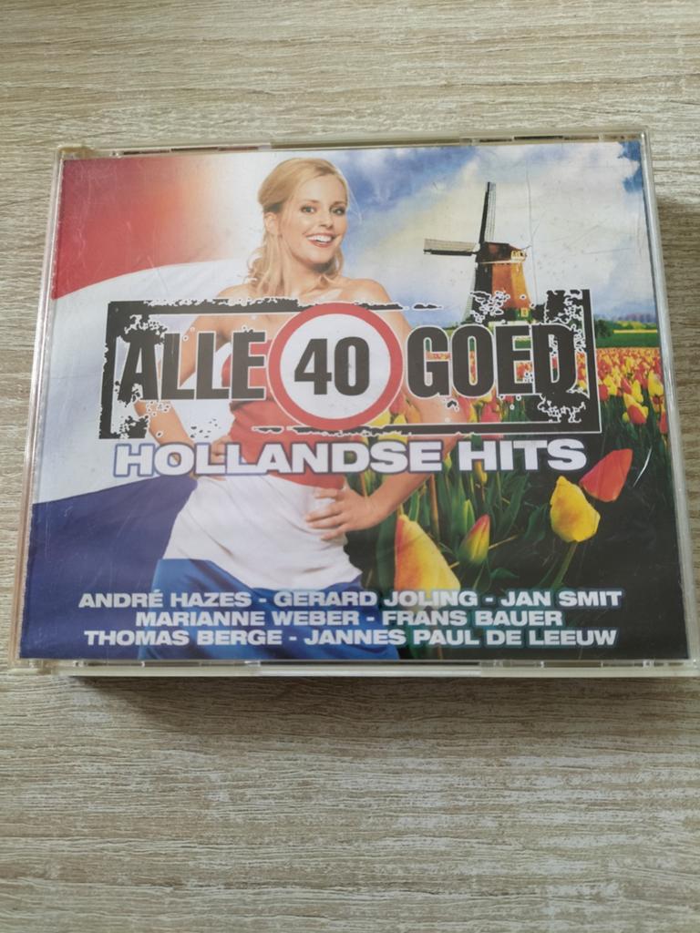 Alle 40 goed Hollandse hits 2 cd box, Ophalen of Verzenden, Nederlandstalig