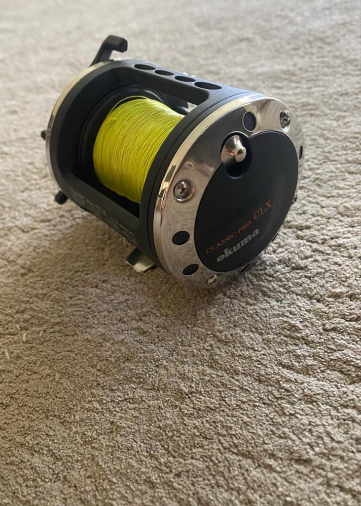 Nieuwe Zeevisset: Okuma CLX-302LXa Reel + Ron Thompson Henge, Ophalen of Verzenden, Nieuw, Complete hengel