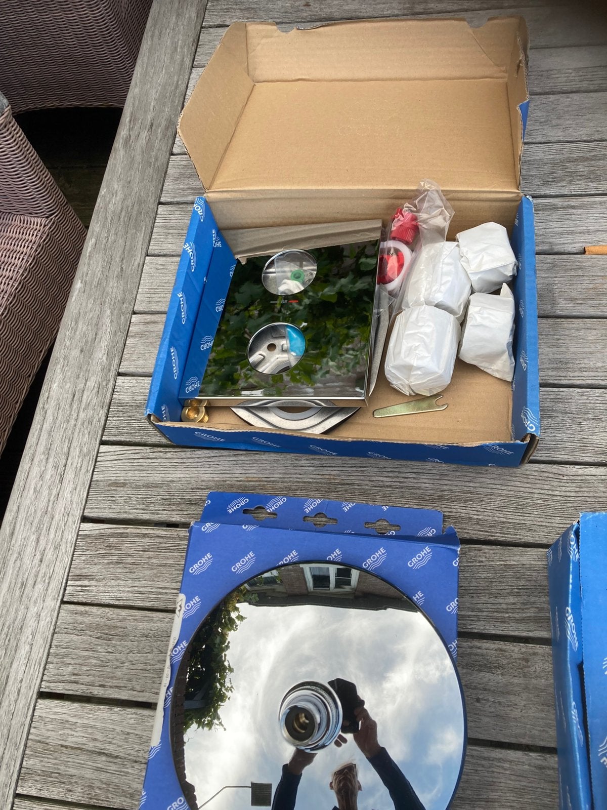 Grohe onderdelen, Ophalen of Verzenden, Nieuw, Chroom, Douche