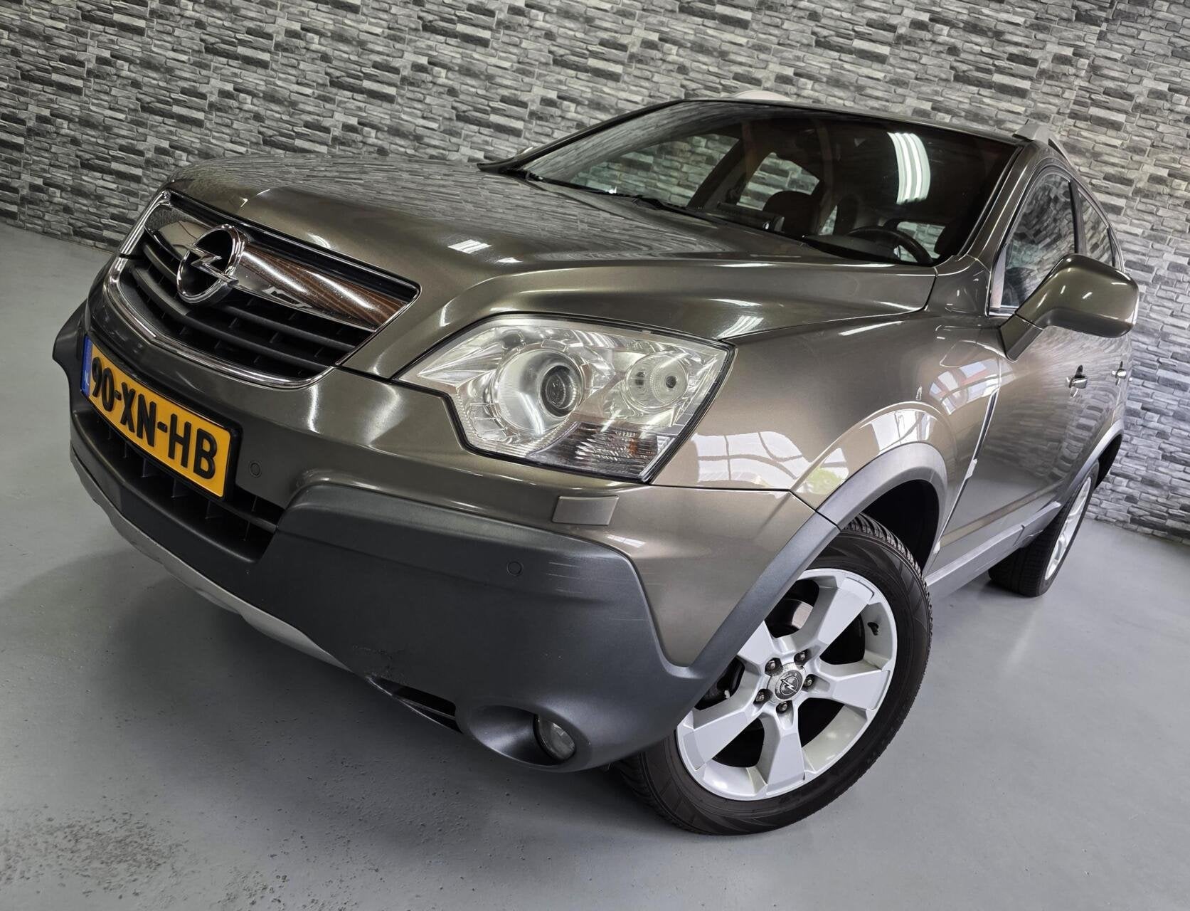 Opel Antara 3.2 V6 Cosmo *Automaat*Leder*Bluetooth*KM NAP*!, Auto's, Automaat, 3195 cc, Beige, Bedrijf