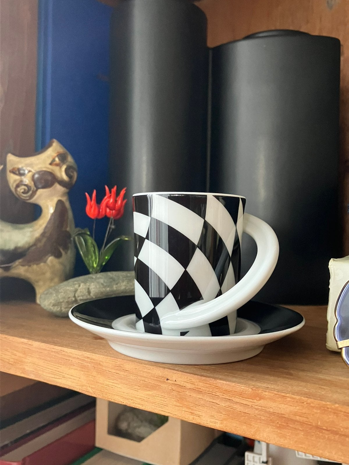 Jan van der Vaart Rosenthal Cupola Espresso, Ophalen