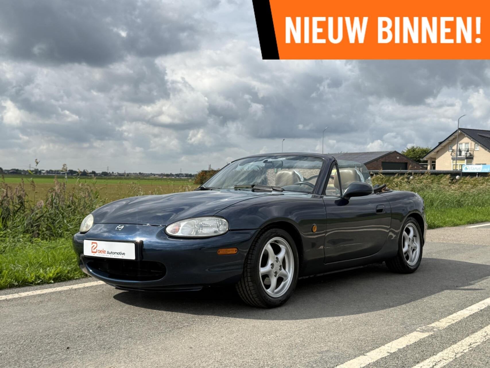 Mazda MX-5 1.6i NB / Airco / Orig NL / Nwe APK+Distributie!, Euro 2, Achterwielaandrijving, 4 cilinders, Cabriolet
