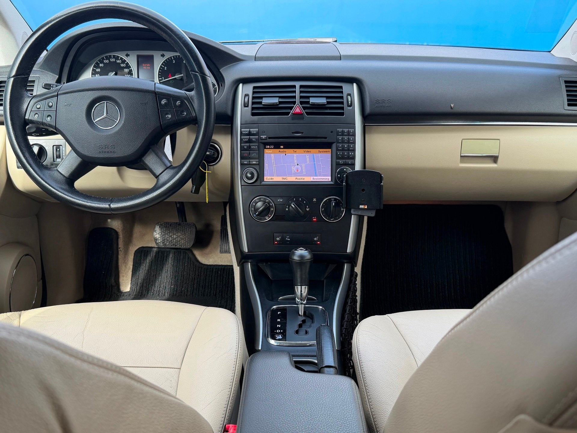 Mercedes-Benz B-klasse 180 Business Class|1e Eigenaar|Leder|, Auto's, Mercedes-Benz, Euro 5, Gebruikt, Beige, 4 cilinders