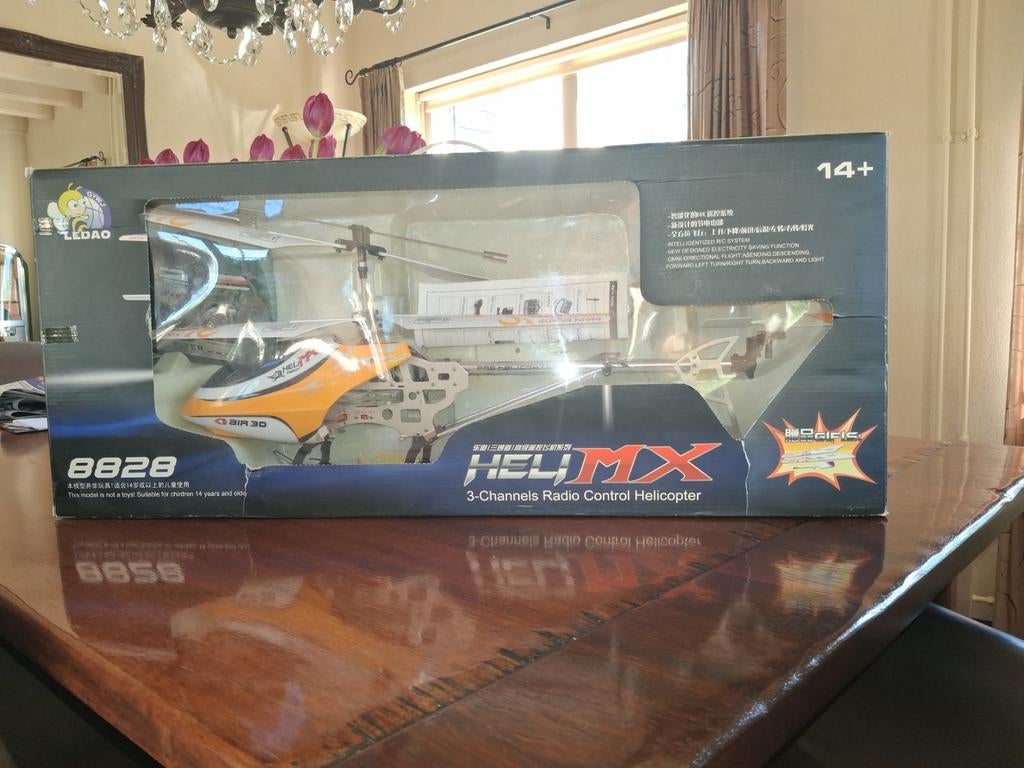 LEDao 8828 Heli MX 3-kanaals RC Helikopter, Hobby en Vrije tijd, Modelbouw | Radiografisch | Helikopters en Quadcopters, Elektro