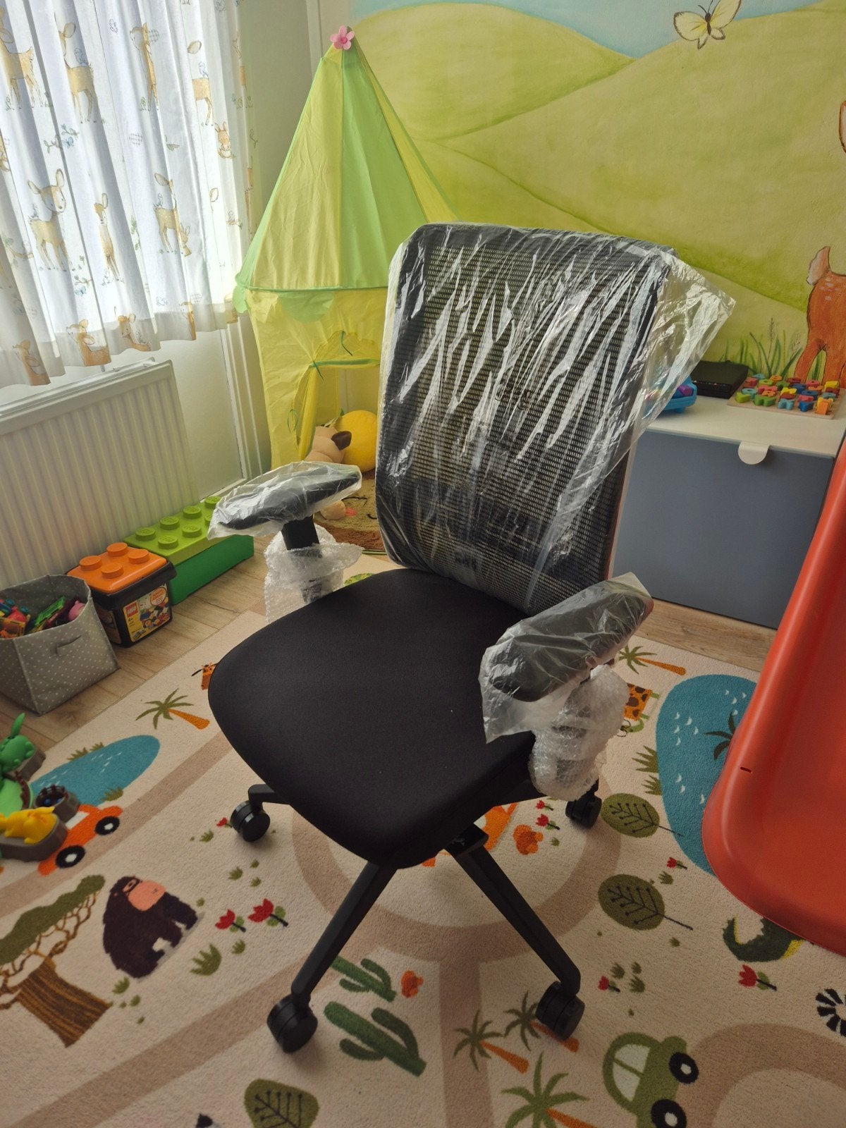 Nieuwe Bureaustoel - Ergonomisch en Comfortabel - Nieuw!, Ophalen, Zwart, Nieuw, Bureaustoel