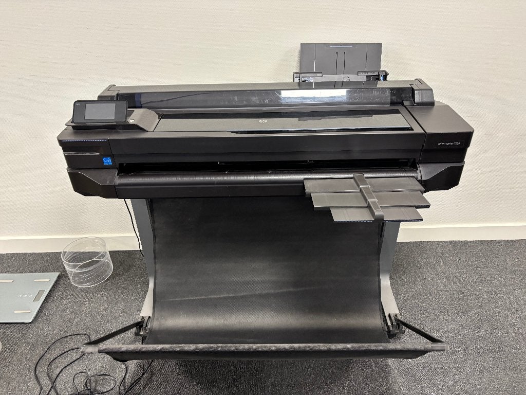 HP disignjet T520 36"A0 plotter met standaard, Ophalen, Printer, Inkjetprinter, Zo goed als nieuw