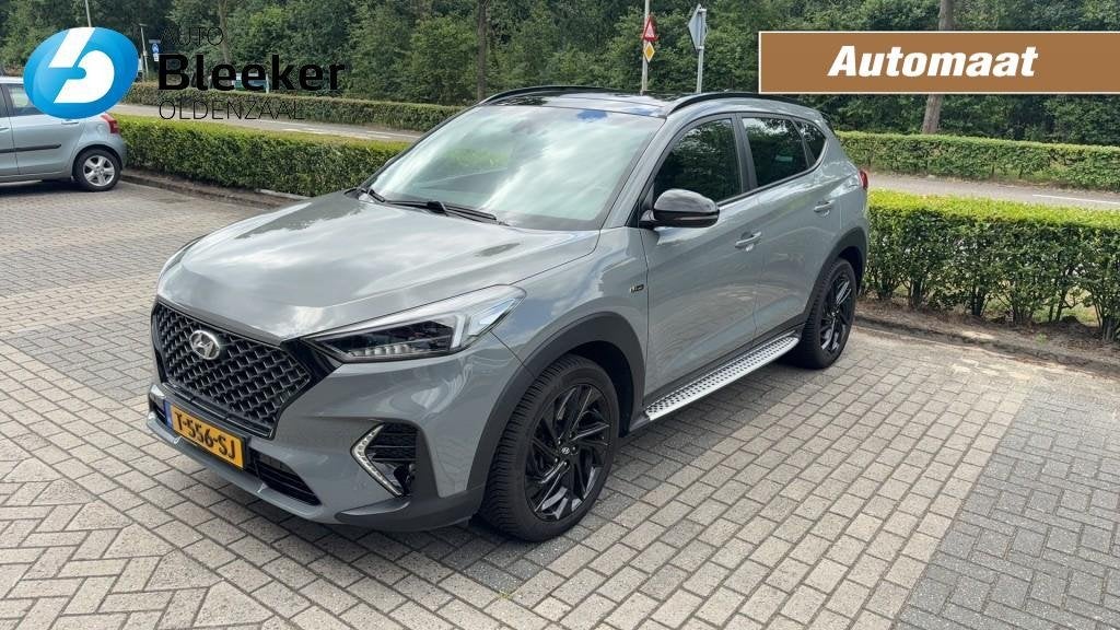 Hyundai TUCSON 1.6 T-GDI 177PK N-Line Sky Aut. Ecc Cruise Ca, Auto's, Hyundai, Gebruikt, 4 cilinders, Met garantie (alle), 1600 kg