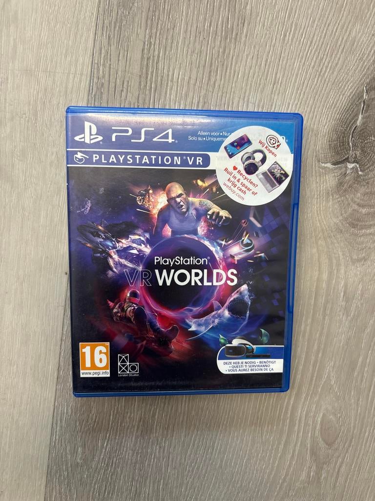 PlayStation VR Worlds PS4 Game - Duik in VR Avonturen!, Overige genres, 1 speler, Virtual Reality, Ophalen of Verzenden