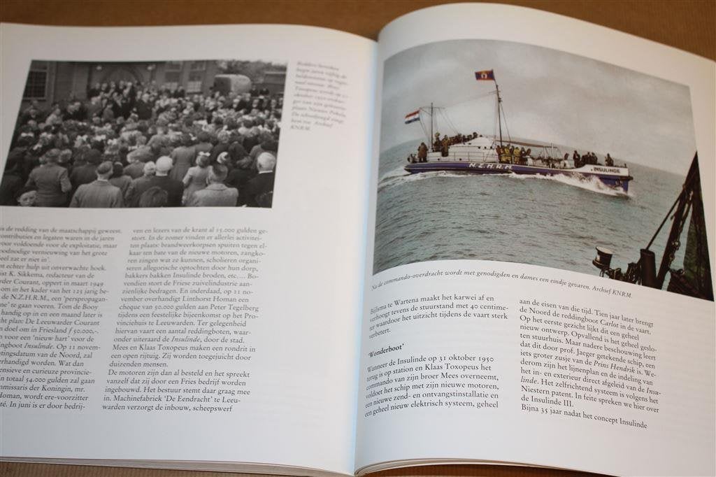 De Insulinde. Gesch van een legendarische motorreddingboot., Boeken, Ophalen of Verzenden, Gelezen