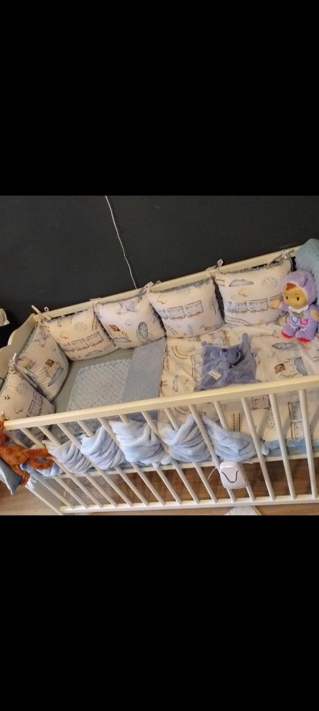 Bed, Ophalen of Verzenden, Zo goed als nieuw, 180 cm of meer, 85 tot 100 cm