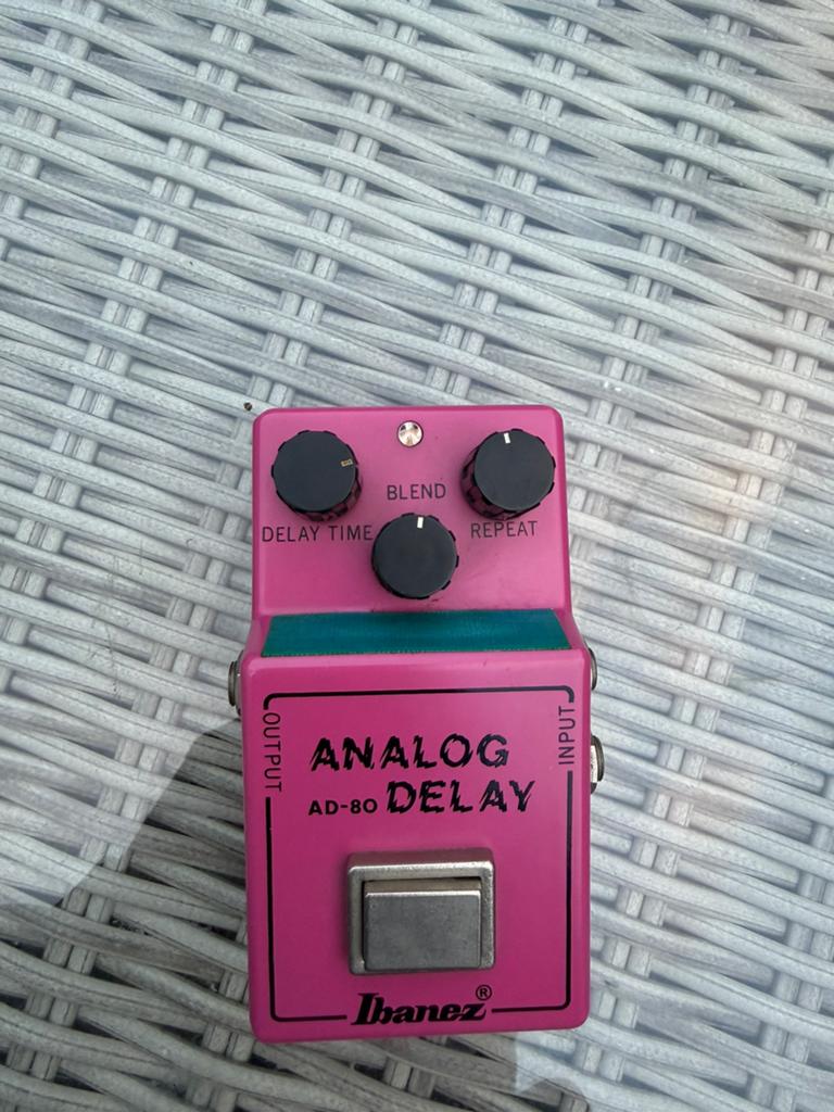 Ibanez AD-80 Analog Delay gitaarpedaal - Nieuwstaat, Muziek en Instrumenten, Effecten, Ophalen of Verzenden, Nieuw, Delay of Echo