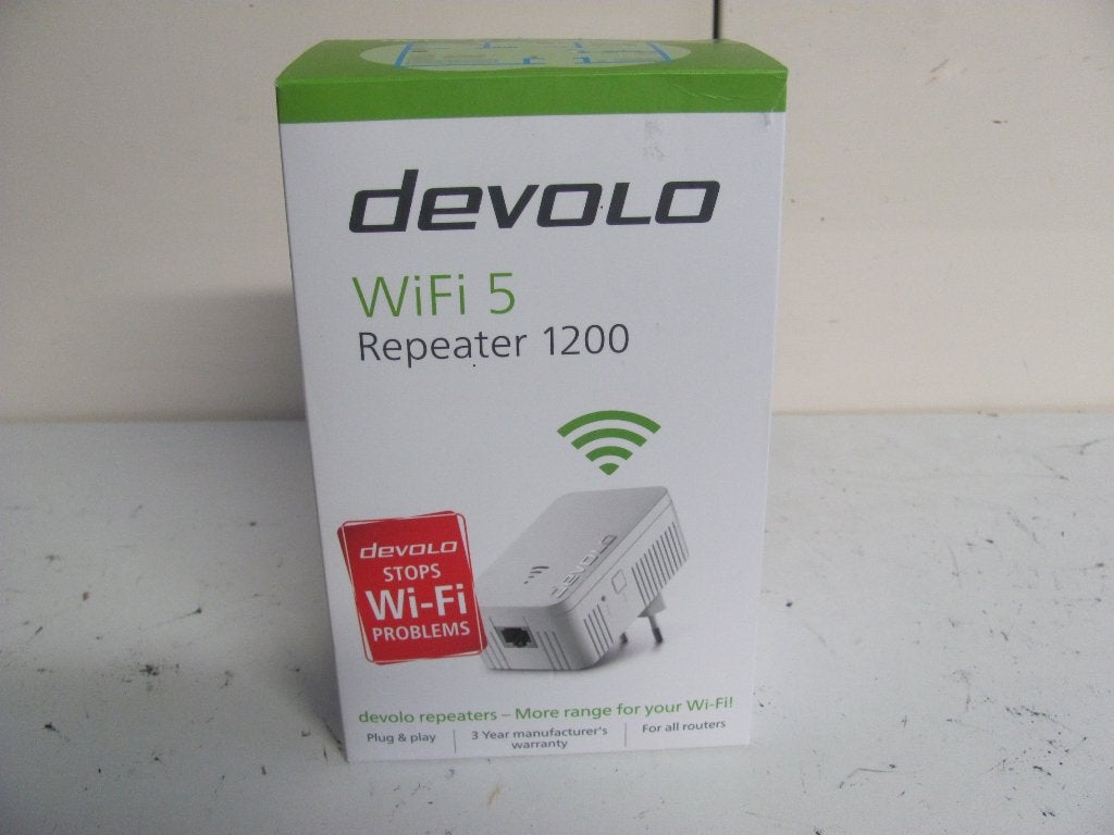 DEVOLO Wifi 5 repeater 1200 nieuw in doos, Ophalen of Verzenden, Zo goed als nieuw, Devolo