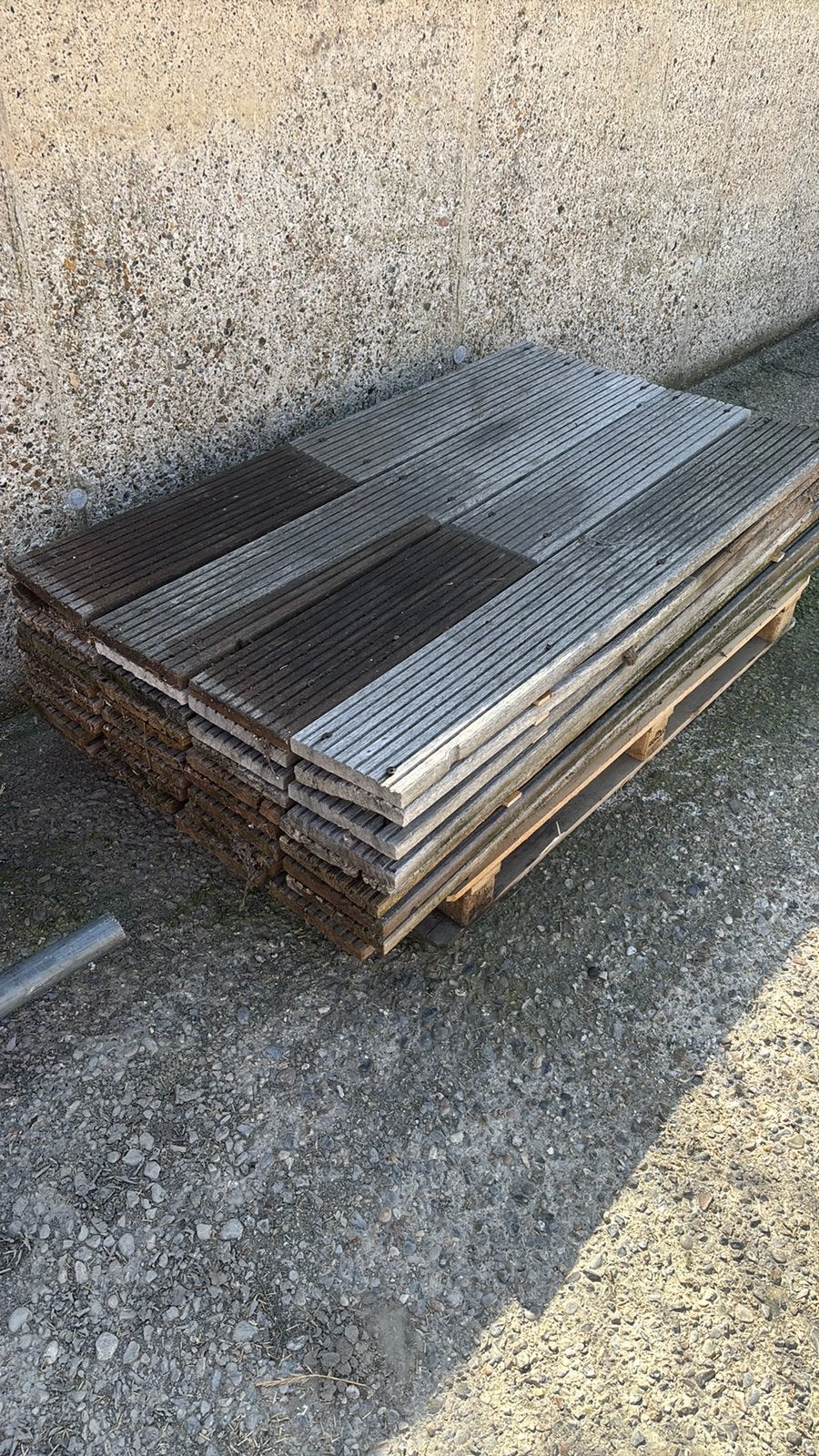 Gebruikte azobe vlonder planken, Ophalen, Gebruikt, 250 cm of meer, Planken