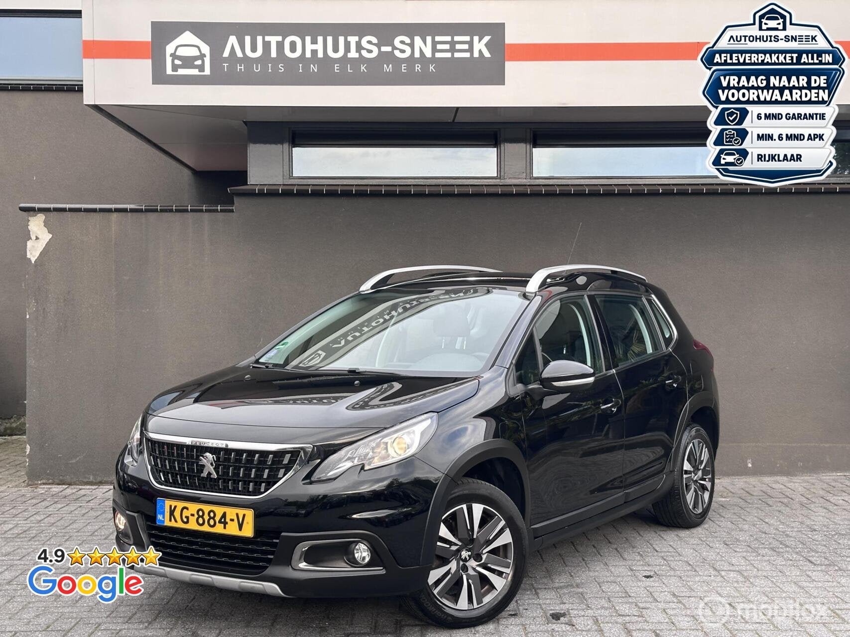 Peugeot 2008 1.2 PureTech Allure Automaat|Pano |Camera |Navi, Auto's, Euro 6, 1199 cc, 610 kg, Origineel Nederlands