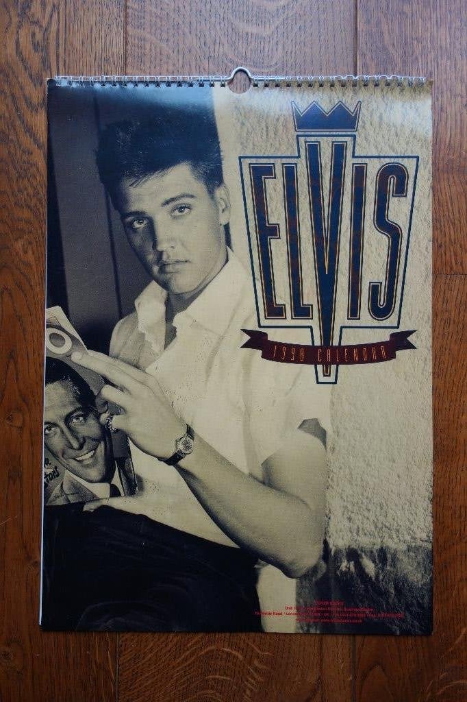 Elvis Presley kalender 1998, Ophalen of Verzenden, Zo goed als nieuw, Boek, Tijdschrift of Artikel