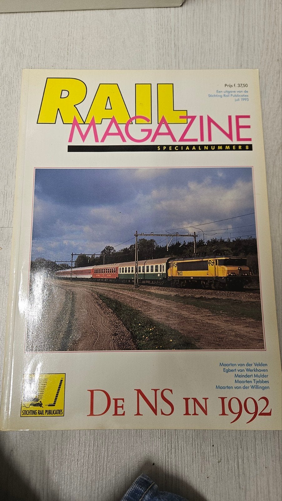 Rail Magazine Speciaalnummer 8: De NS in 1992, Ophalen of Verzenden, Gelezen, Overige typen