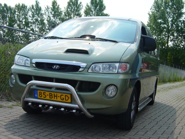 Hyundai H200 Sidebars met aluminium trede, Niet ingevuld, Niet ingevuld, Niet ingevuld
