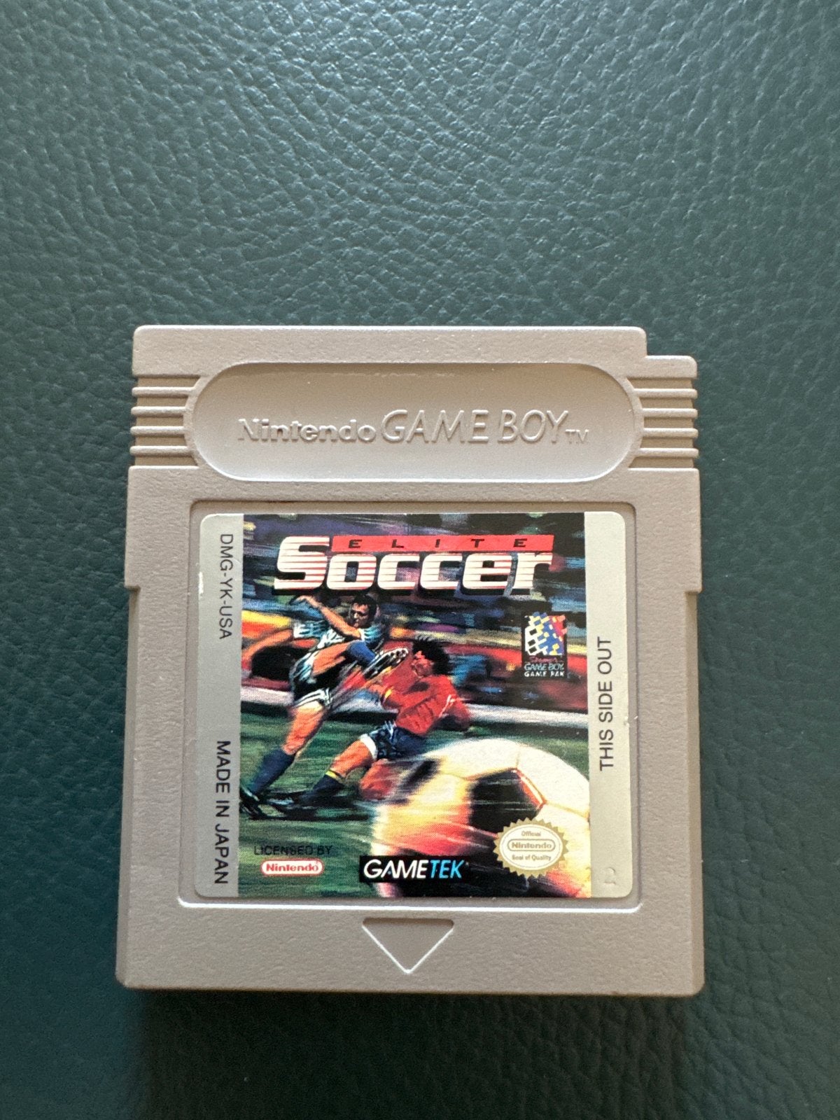 Elite Soccer - Nintendo Game Boy (DMG-YK-USA), Spelcomputers en Games, Games | Nintendo Game Boy, Gebruikt, 1 speler, Ophalen of Verzenden