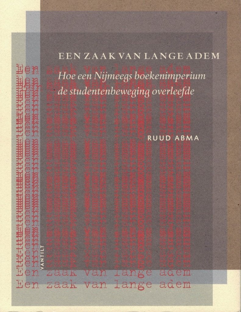 Ruud Abma, Een zaak van lange adem., Verzenden, Nieuw