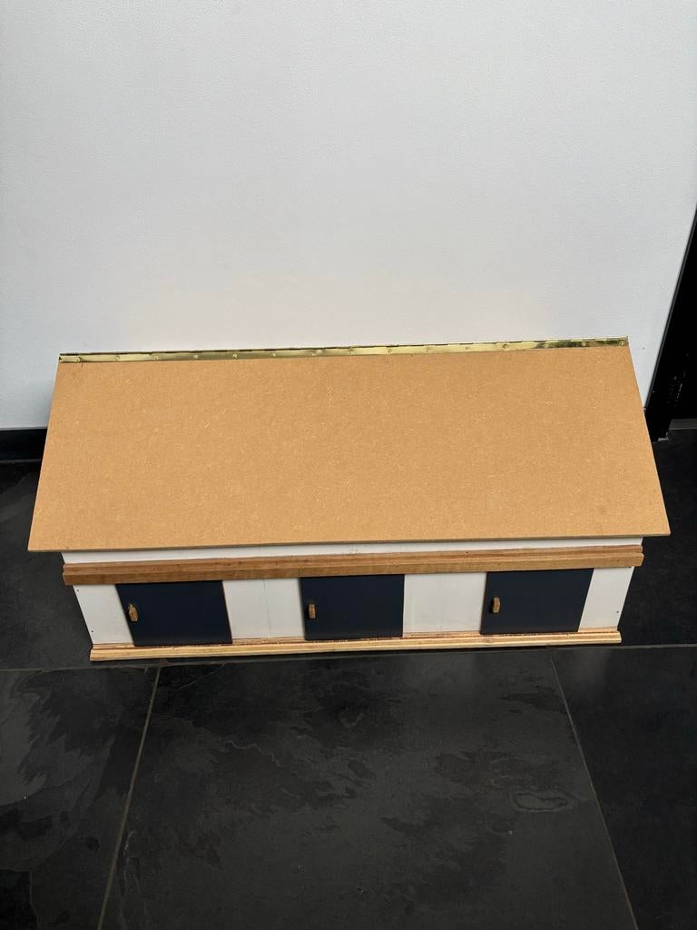 Siku 1:32 Schuur - Zelf Gebouwd Model (L83xB52xH39.5cm), Overige merken, Gebruikt, 1:32 tot 1:50, Overige typen