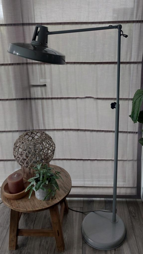 Staande retro lamp, Ophalen, Gebruikt, Retro, Metaal