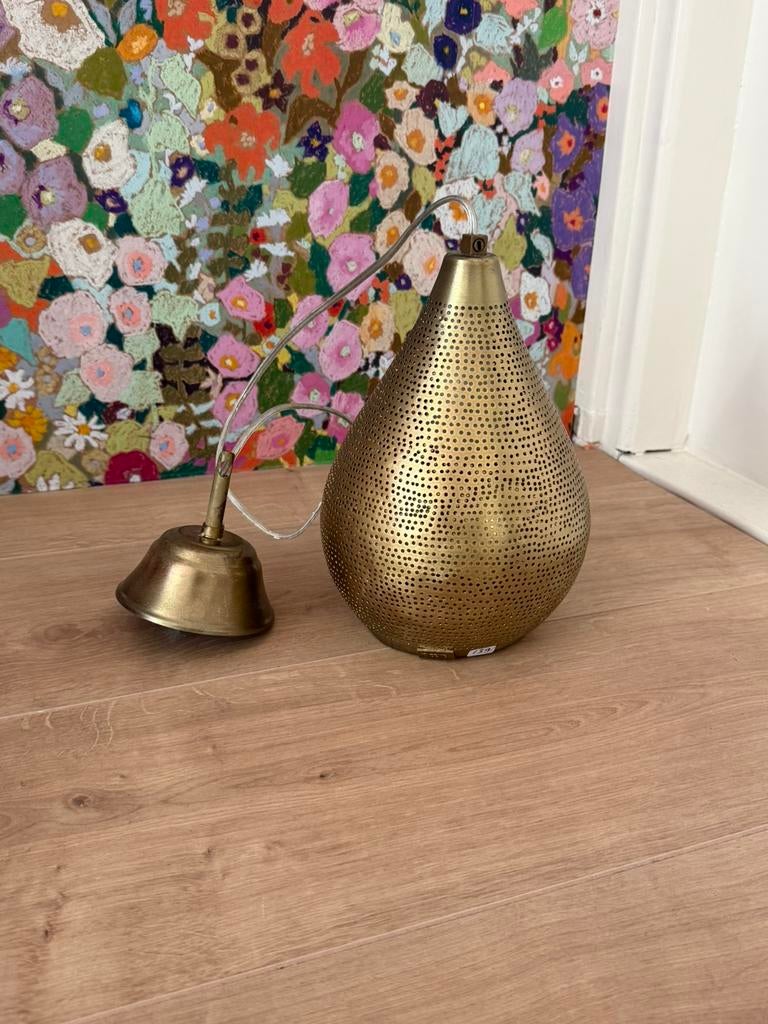 Zenza filigrain marokkaans hanglampje, Ophalen of Verzenden, Nieuw, Metaal, Minder dan 50 cm
