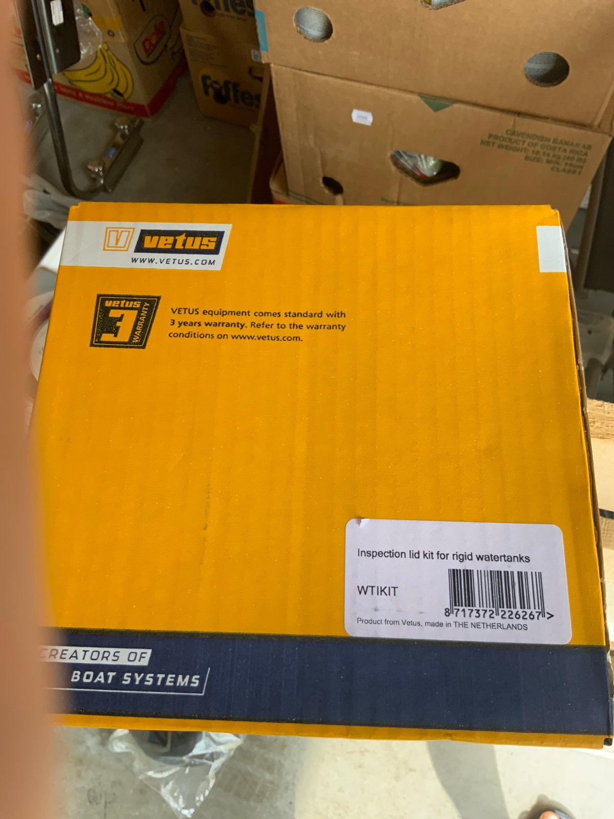 Vetus Inspectieluik Kit voor Stijve Watertanks (WTIKIT), Ophalen, Nieuw, Kombuis en Sanitair