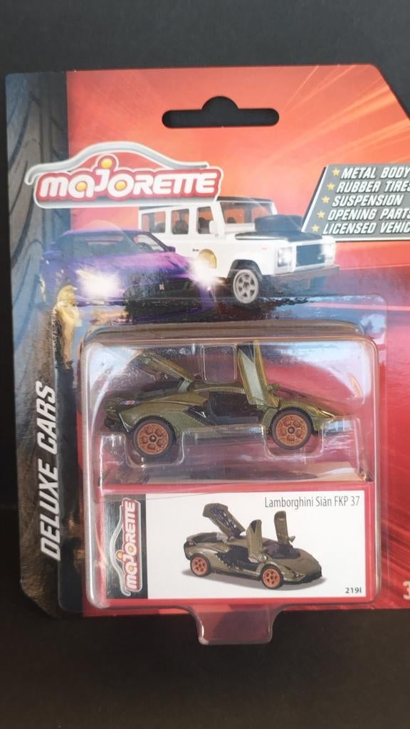 Lamborghini Sian fkp37 1:60 Majorette Pol, Majorette sas, Auto, Verzenden, 555 rue de la Craz Dagneux France