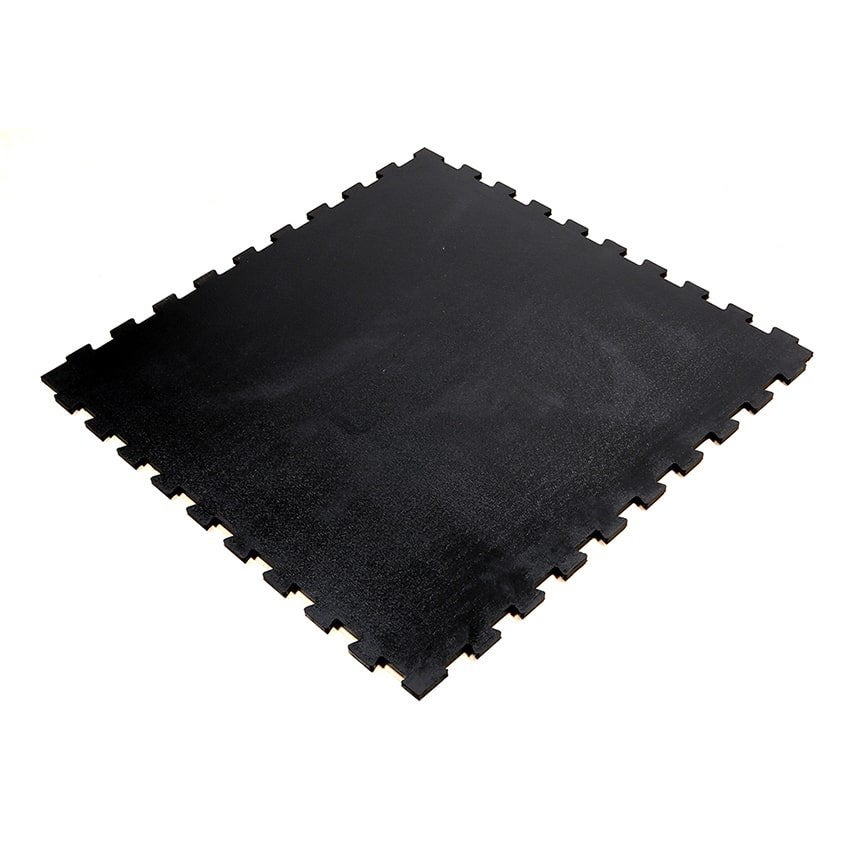 50x Bos Rubber Puzzelmatten 17mm - 50m² professionele vloer, Ophalen, Gebruikt, Fitnessmat