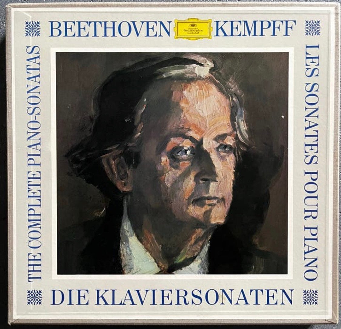 11 lp box klassiek Beethoven complete piano sonatas KEMPFF, Ophalen