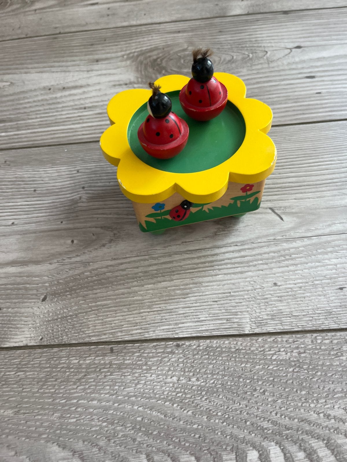 Muziekdoosje met lieveheersbeestjes, Ophalen of Verzenden, Gebruikt, Overige typen, Met geluid