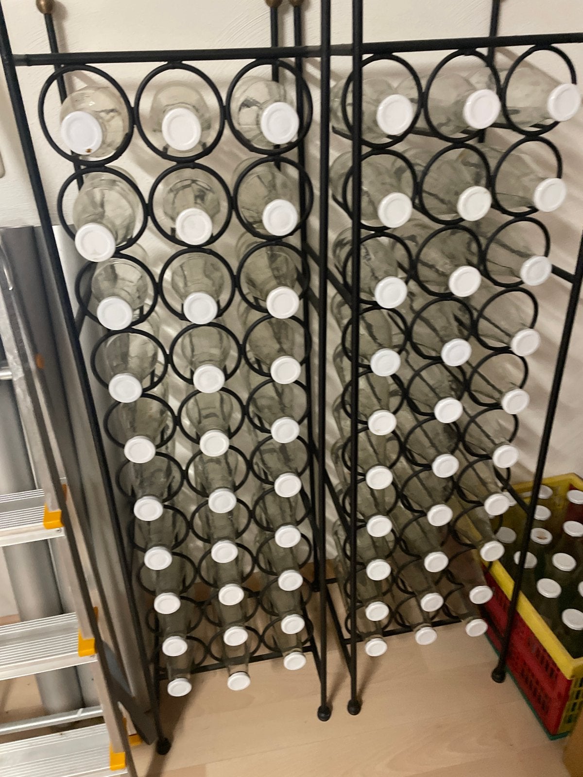 150 z.g.a.n. schone sapflessen met dop 75 ml, Overige typen, Ophalen, Zo goed als nieuw, Glas