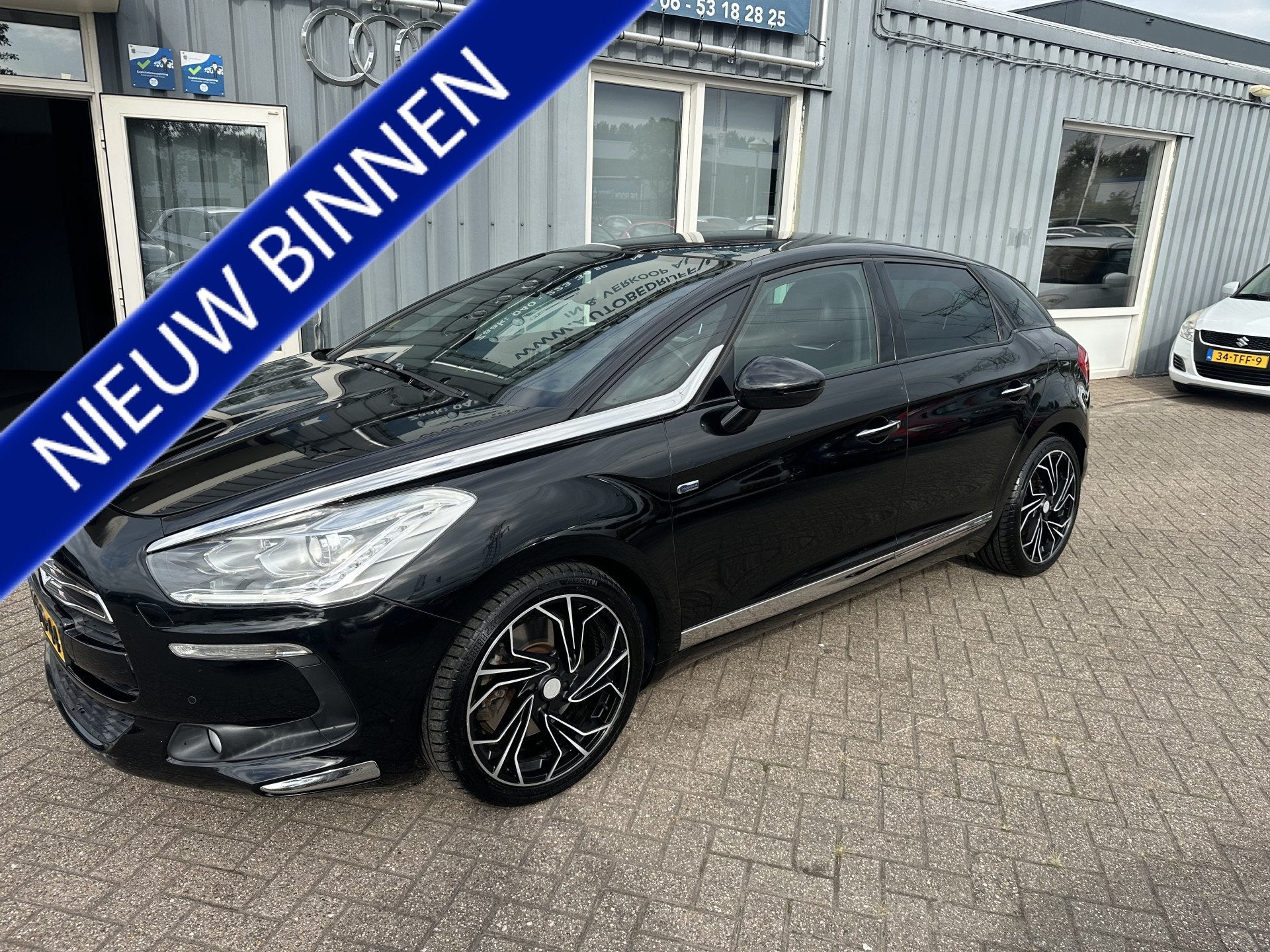 Citroën DS5 2.0 Hybrid4 Business Optimum (bj 2014), Auto's, Automaat, Euro 5, Gebruikt, Zwart