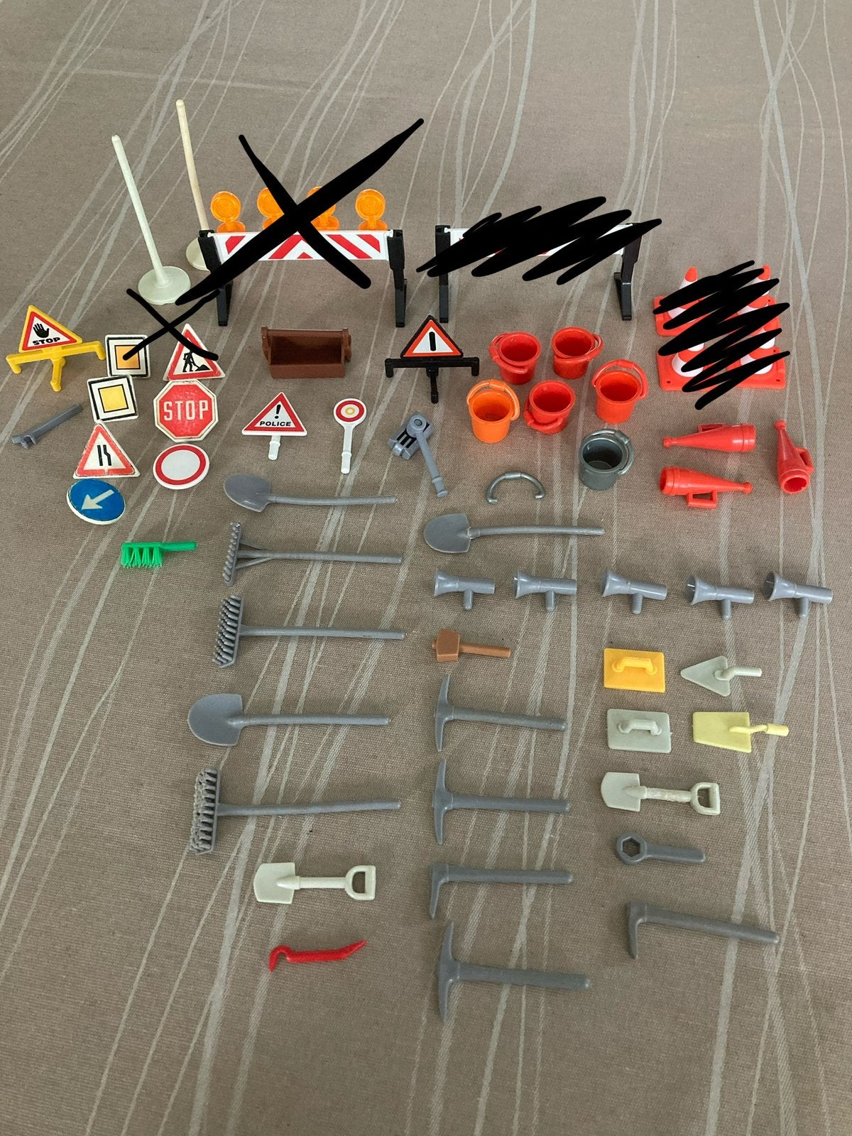 Playmobil bouw accessoires., Ophalen of Verzenden, Zo goed als nieuw