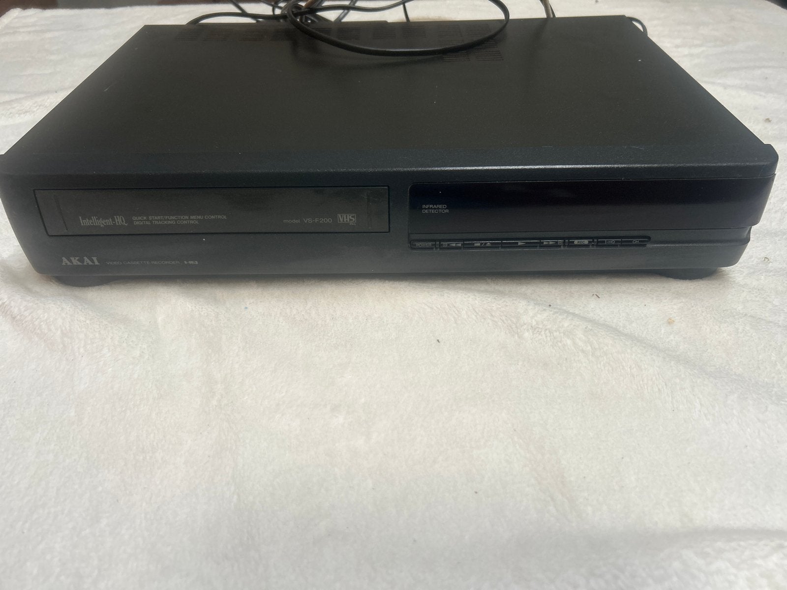 Akai VHS-speler - Intelligent HQ - Vintage Videorecorder, Audio, Tv en Foto, Ophalen of Verzenden, Gebruikt, VHS-speler of -recorder