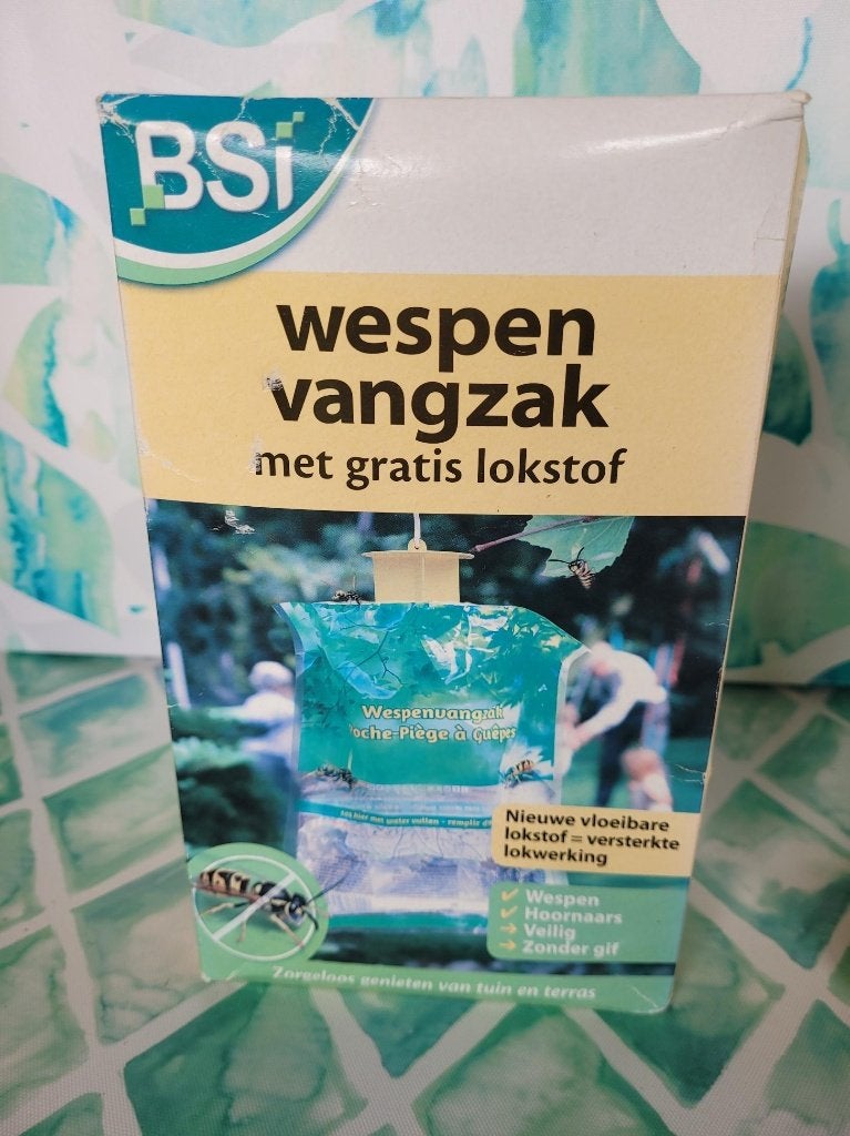 BSI Wespenvangzak met gratis lokstof - Effectieve Wespenval, Onbekend, Nieuw, Ophalen of Verzenden, Onbekend