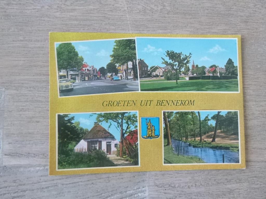 Bennekom, groeten uit 1971, Verzenden, 1960 tot 1980, Gelopen, Gelderland