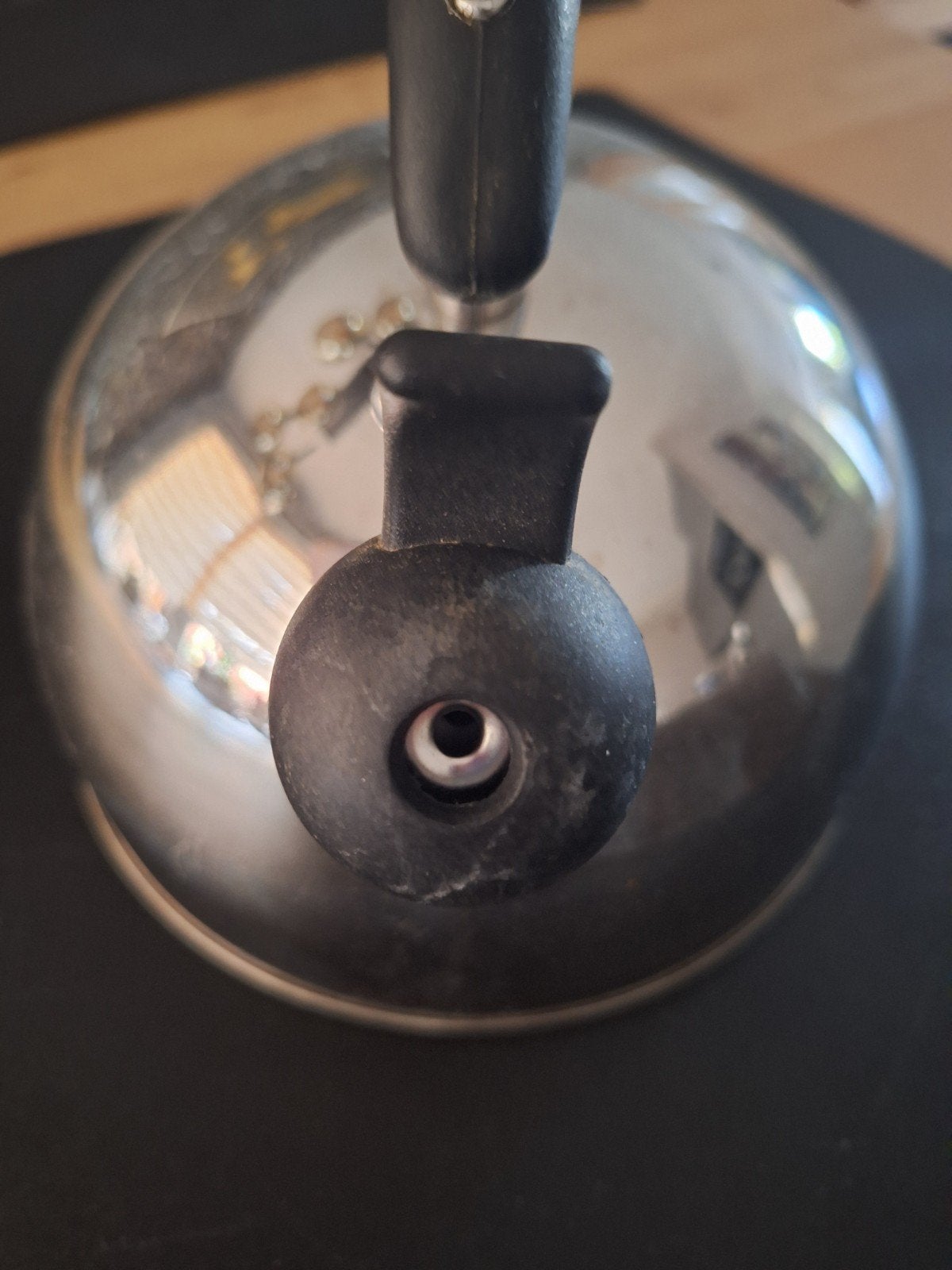 Degelijke fluitketel, Zilver, Zo goed als nieuw, Overige materialen, Ophalen