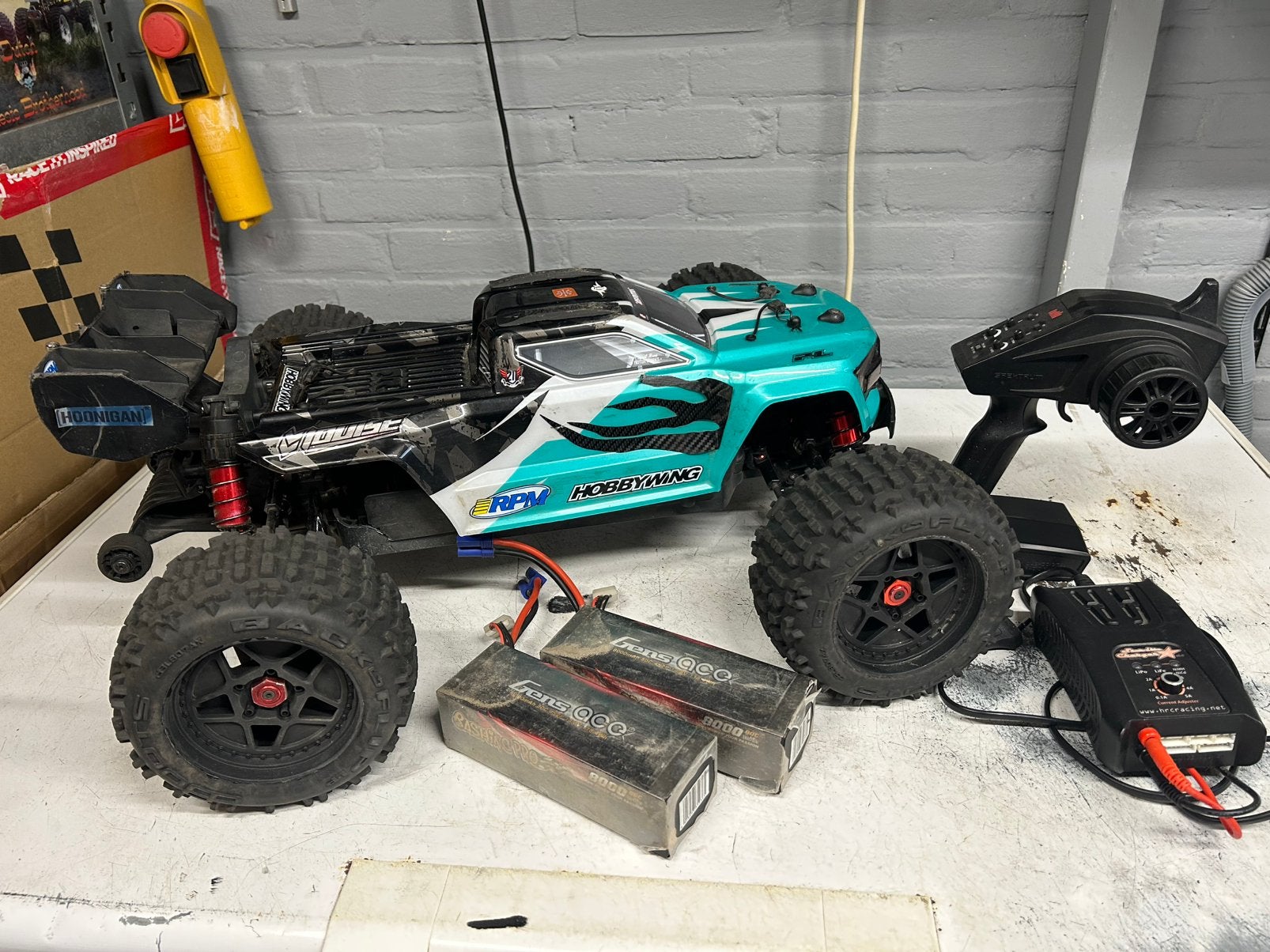 Arrma Kraton 4s v2 rijklaar, Elektro, Gebruikt, Auto offroad, Ophalen of Verzenden