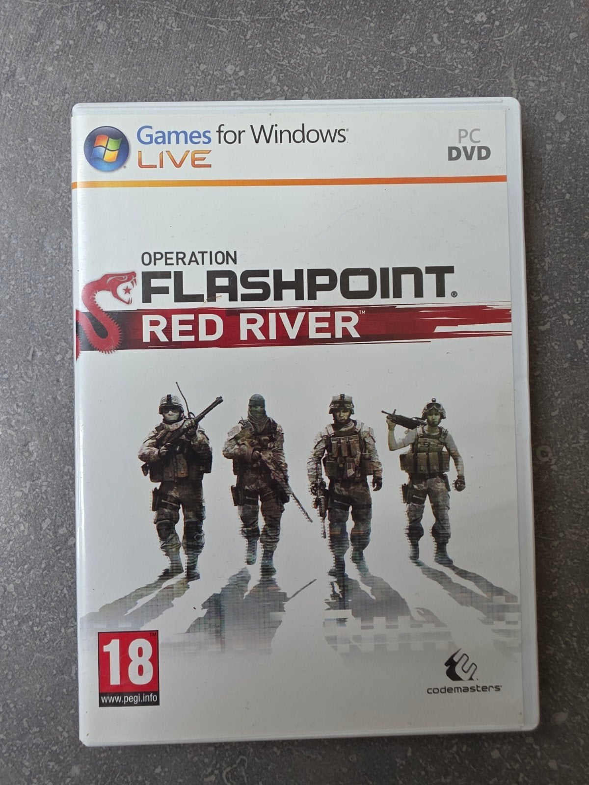 Pc game Operation Flashpoint red river, Spelcomputers en Games, Games | Pc, Zo goed als nieuw, Strategie en Constructie, 1 speler