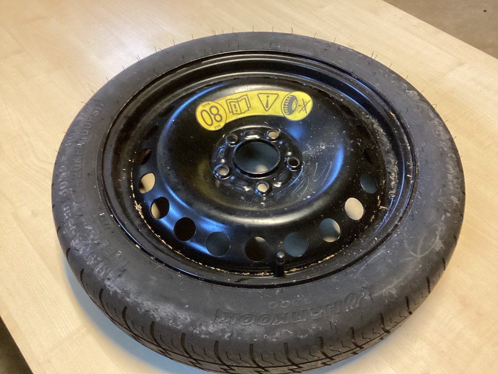 reservewiel/thuiskomer ford /volvo  16 inch, Ophalen, 155 mm, 16 inch, Banden en Velgen
