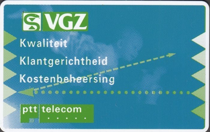 Telefoonkaart CKE027 VGZ, Kwaliteit, Klantgerichtheid..., Ophalen of Verzenden, Nederland